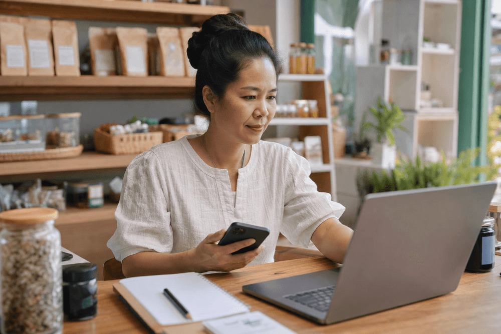 Chủ shop làm theo các bước thiết lập hóa đơn điện tử