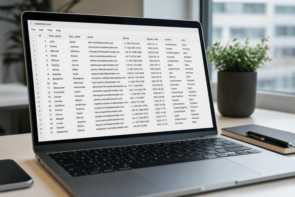 Chuẩn hóa file đơn về một mẫu CSV thống nhất giúp đối soát nhanh và đúng