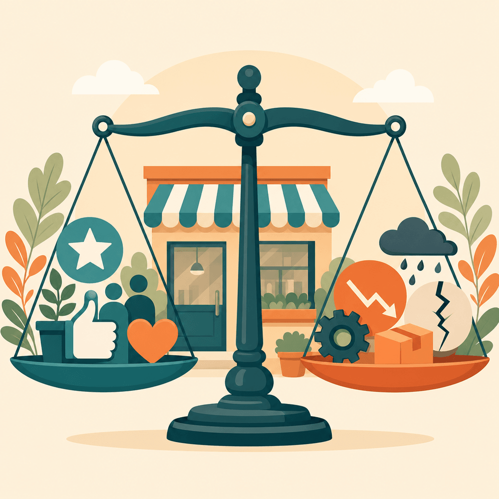 Đánh giá điểm mạnh điểm yếu của shop