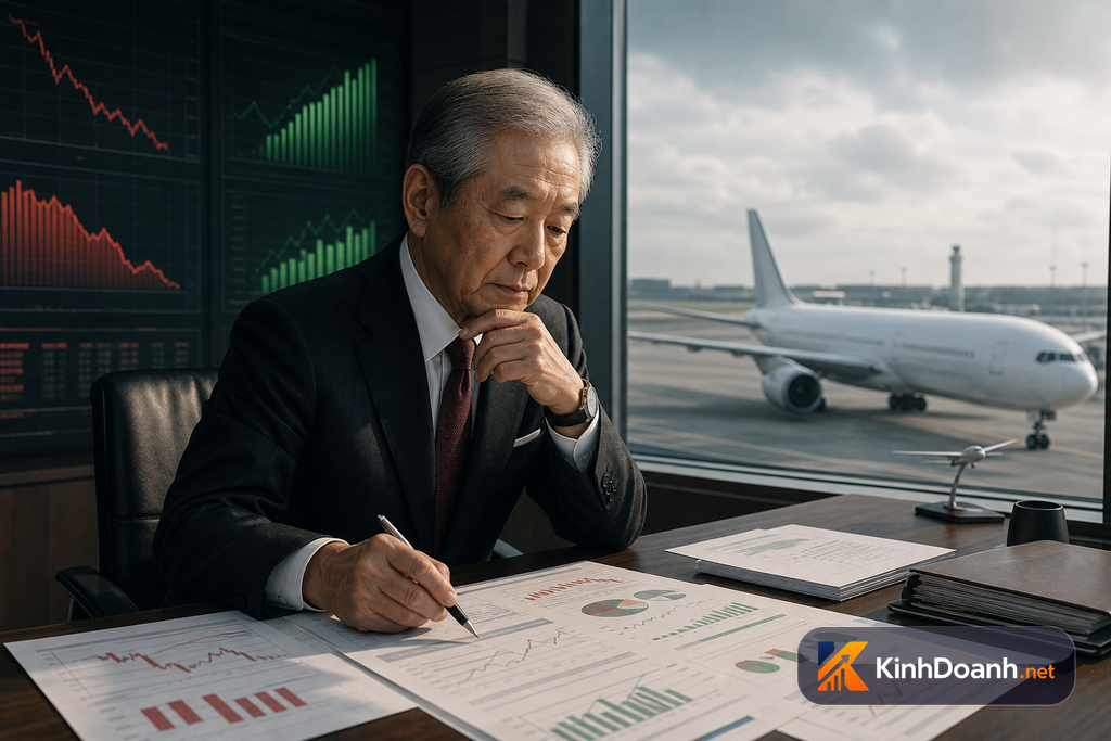 Kazuo Inamori tái cấu trúc Japan Airlines