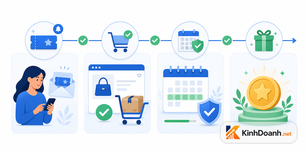 Minh họa referral cho shop nhỏ