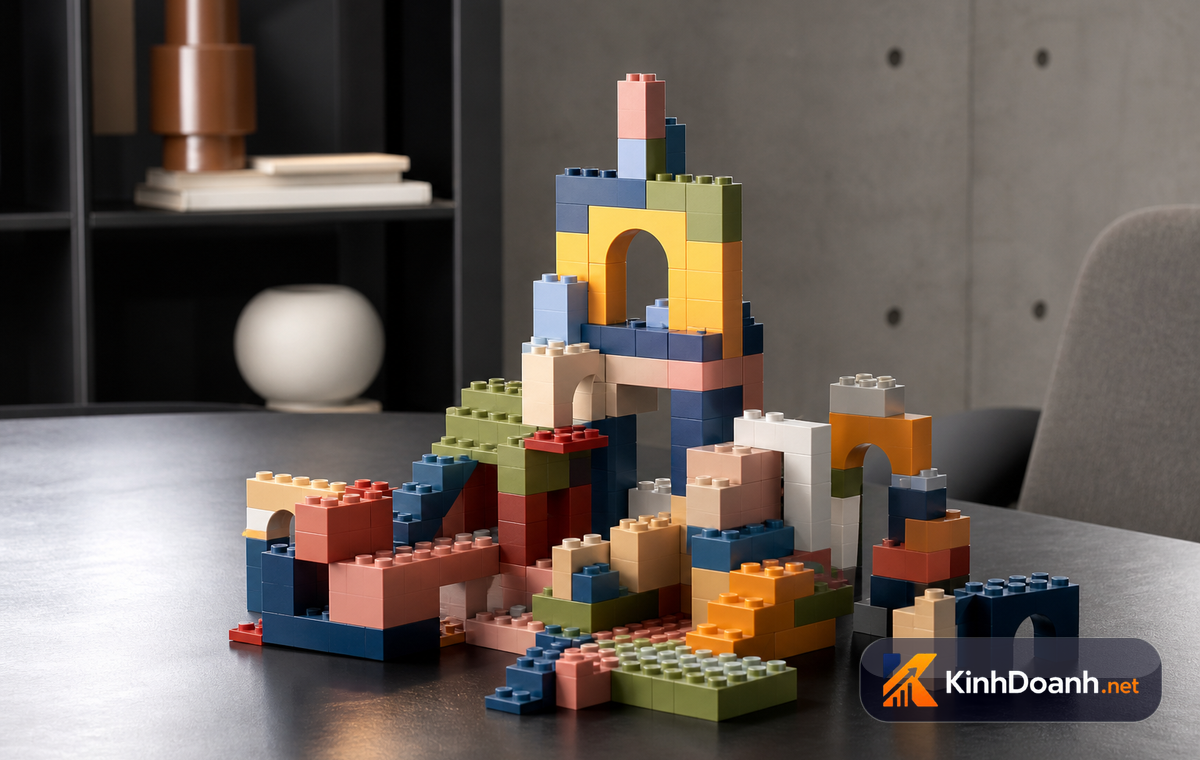 LEGO và bài học từ xưởng mộc nhỏ tới hệ thống sản phẩm