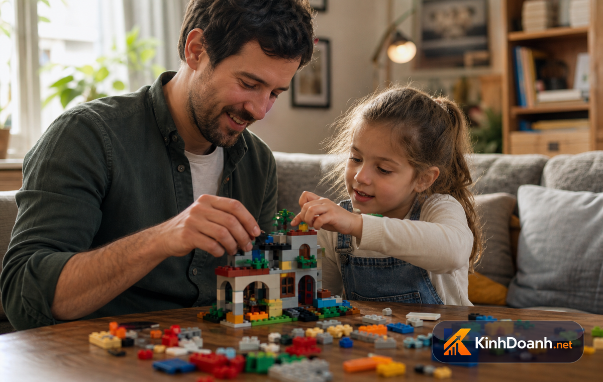 LEGO biến từng mảnh ghép thành hệ thống sản phẩm khó copy