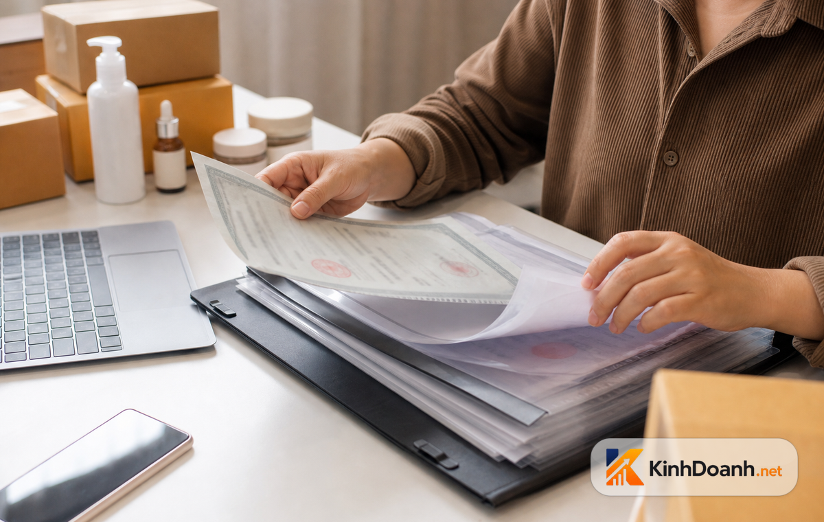 Chủ shop online rà soát hồ sơ pháp lý và nguồn gốc hàng hóa trước khi luật mới có hiệu lực