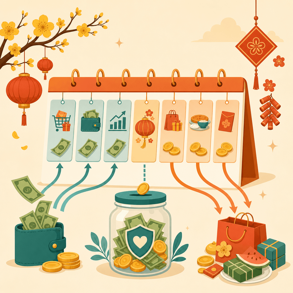 Quản lý dòng tiền của shop qua mùa Tết
