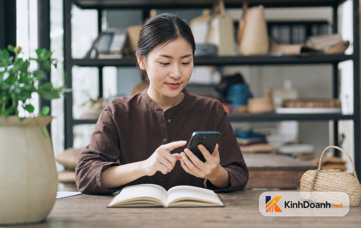 Tin nhắn inbox bắt đầu bằng câu hỏi nhỏ giúp khách dễ trả lời và đi tiếp