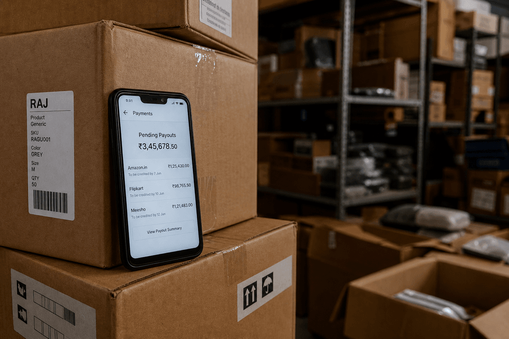 Tiền của shop bị kẹt trong hàng tồn kho và trên sàn chưa về