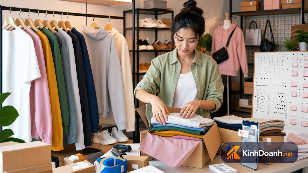 Shop thời trang online tối ưu vận hành