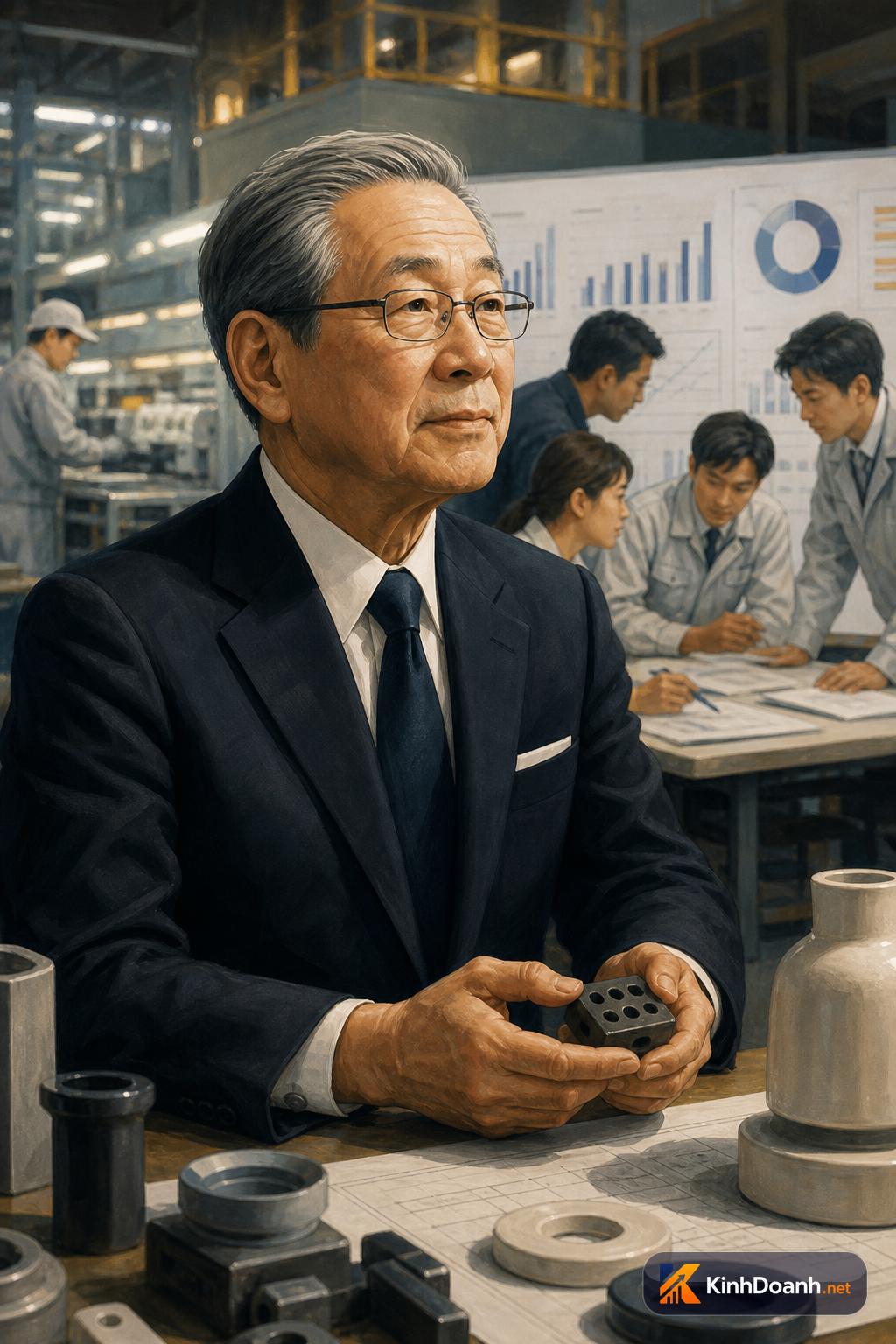 Kazuo Inamori Kyocera và bài học quản trị amoeba