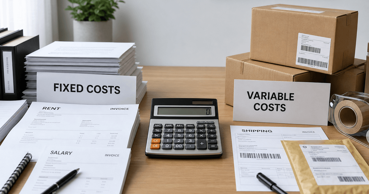 Chi phí cố định và biến đổi: vì sao cùng doanh thu, shop lại khác số phận?