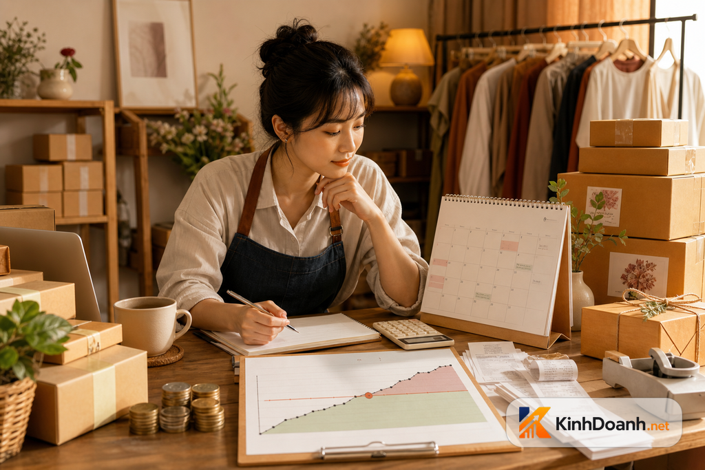 Điểm hòa vốn là gì? Shop cần bao nhiêu đơn mỗi tháng mới không lỗ