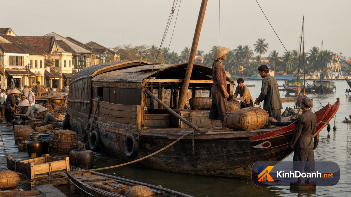 Ghe bầu miền Trung vào Nam: đi xa không chỉ chở hàng, mà chở lời hẹn