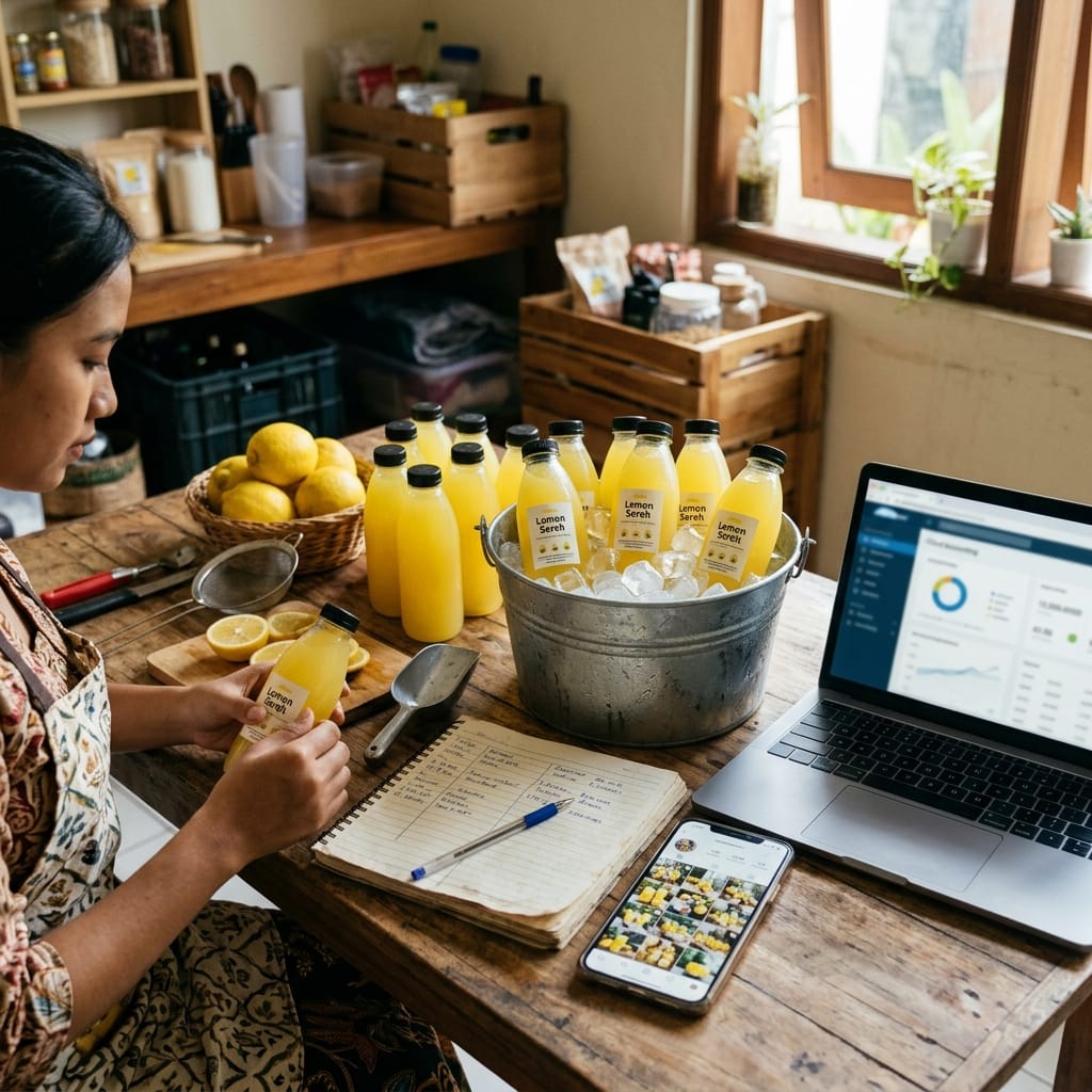 Lemon Fresh Indonesia: quán nước nhỏ không lớn nổi vì thiếu sổ sách và marketing số