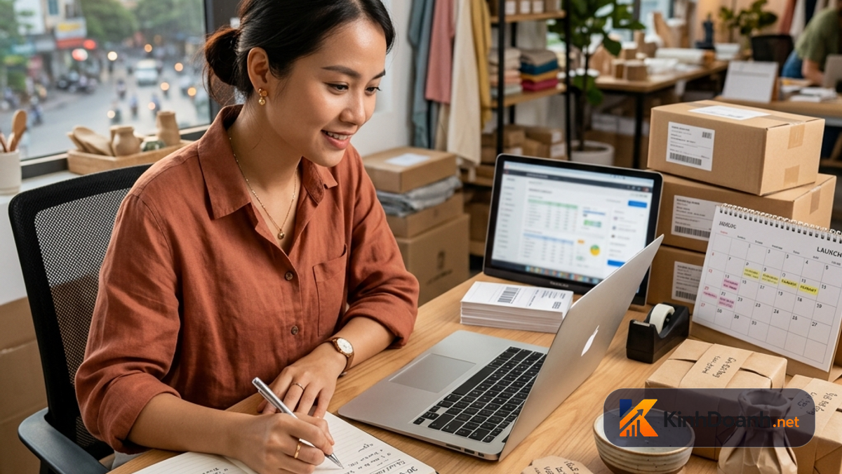 Lộ trình 30 ngày mở shop online từ con số 0: đi từng bước để không ôm hàng, hụt tiền