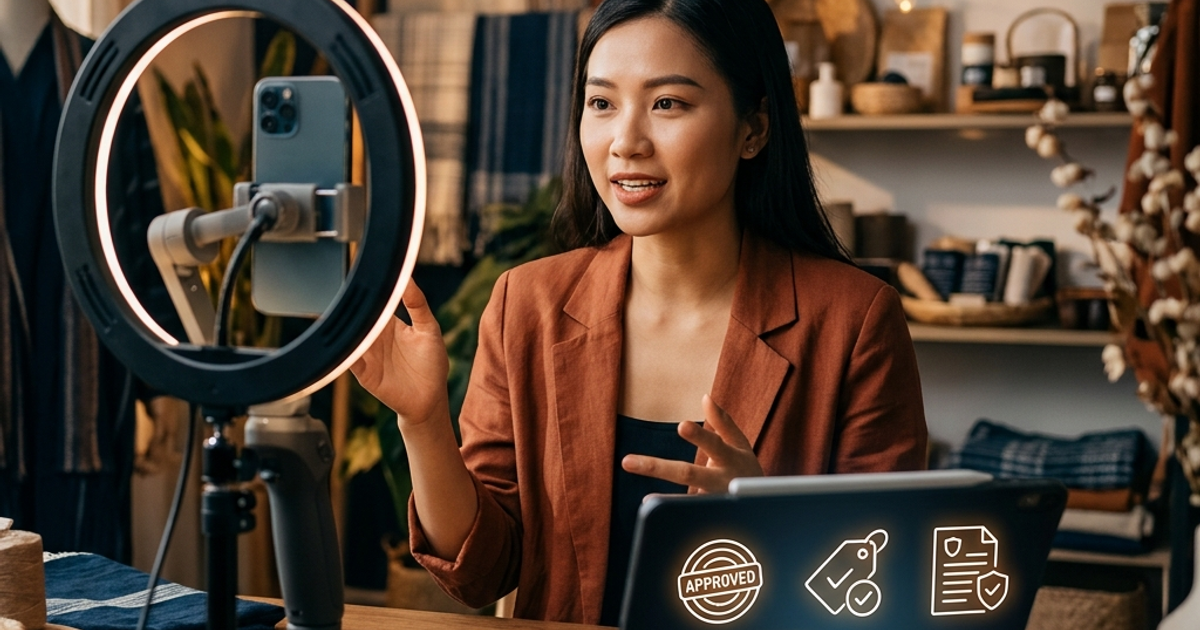 Luật livestream bán hàng 2026: shop nhỏ cần chuẩn bị gì để không bị động?