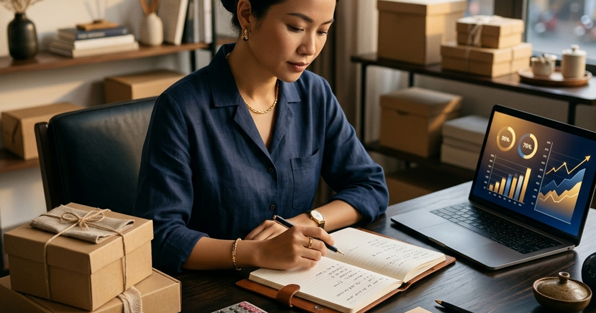 Ngày 3 mở shop online: cần bao nhiêu vốn để bắt đầu mà không bị hụt tiền?