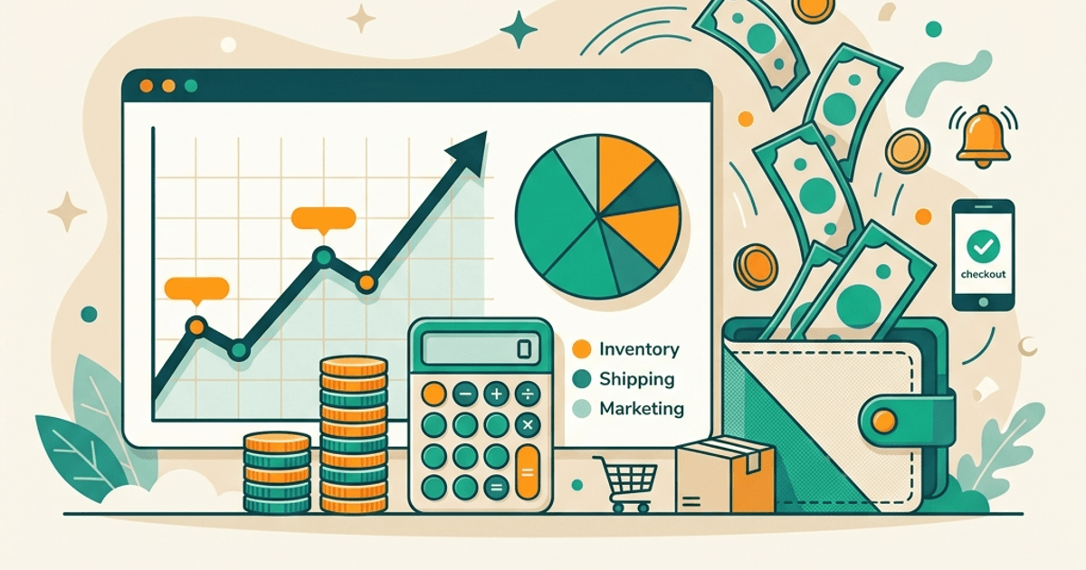 Quản lý tài chính shop online toàn diện: lãi lỗ, dòng tiền và KPI