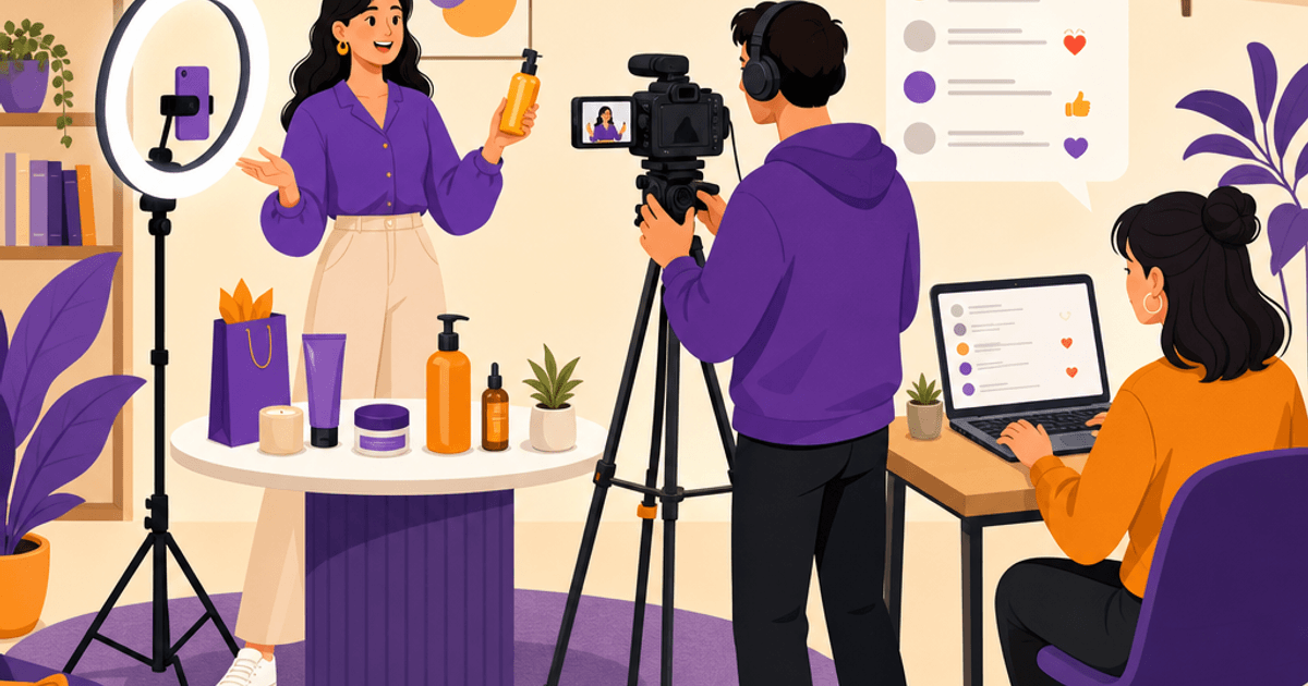 Quản lý đội nhóm bán hàng và livestream cho shop online