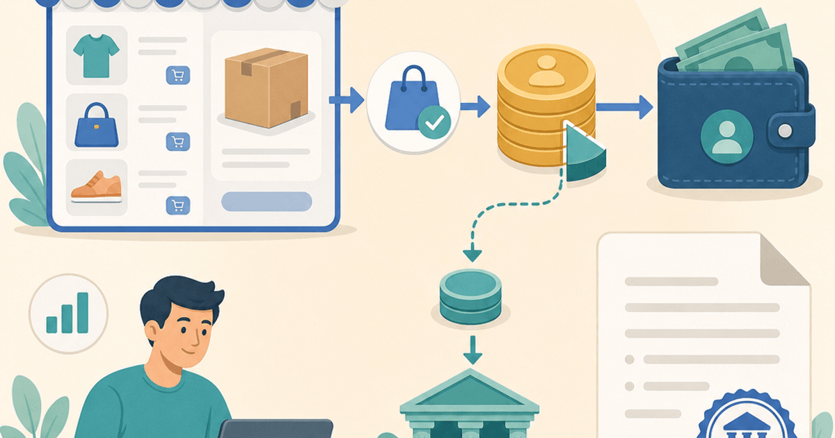 Sàn khấu trừ thuế thay người bán từ 2026: shop cần chuẩn bị gì?