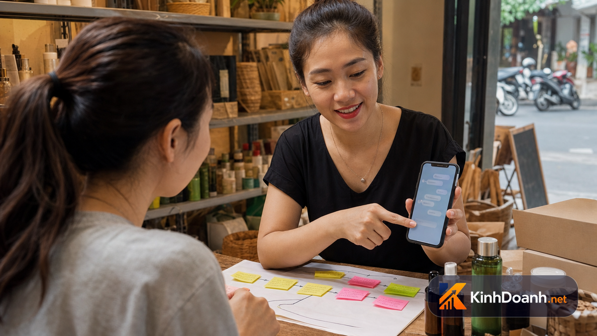 Cam kết nhỏ trước, đơn lớn sau: dẫn khách từng bước mà không ép