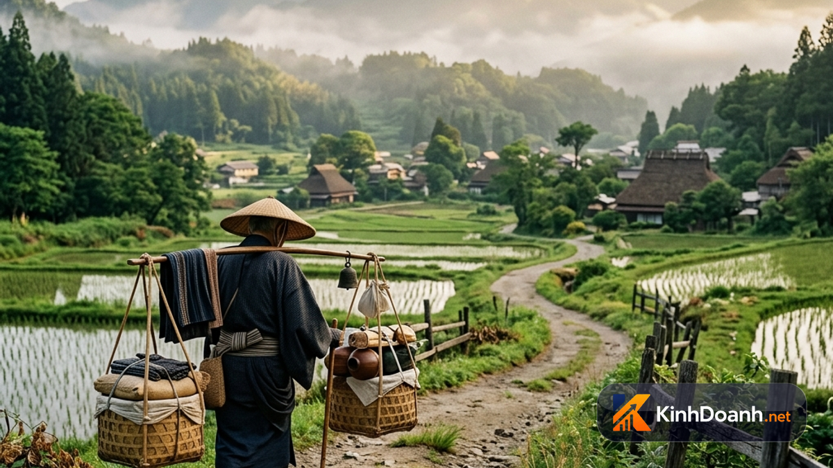 Thương nhân Ohmi: ba bên cùng tốt thì mần ăn mới bền