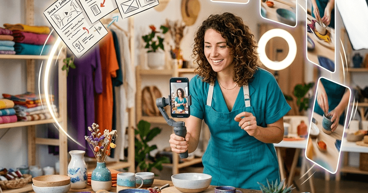 Làm video ngắn bán hàng: công thức 30 giây cho shop nhỏ