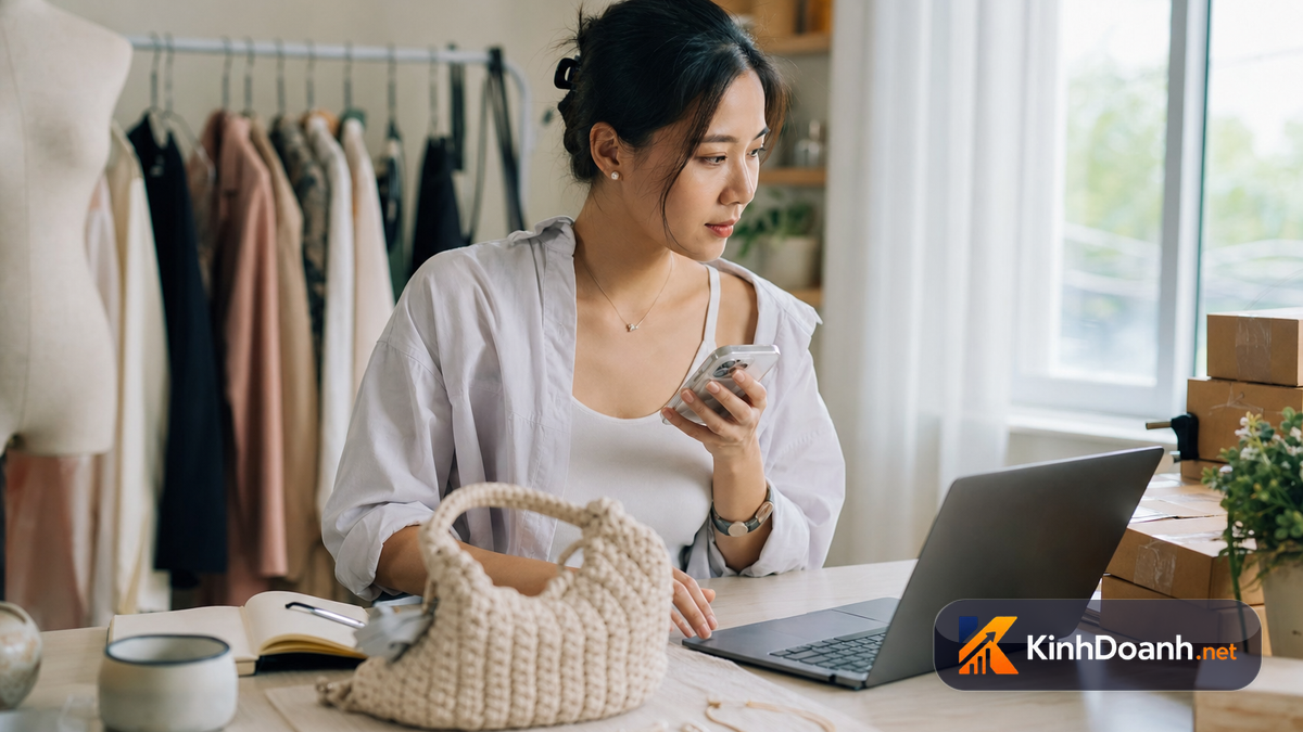 Viết caption bán hàng chốt đơn cho shop online