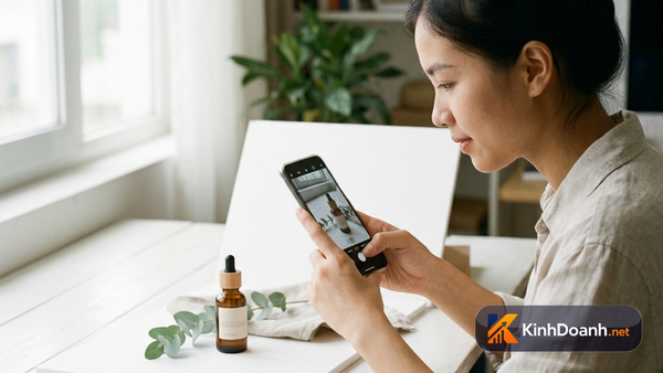 Chụp ảnh sản phẩm bằng điện thoại cho shop online: đẹp và chốt đơn