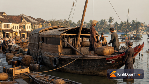 Ghe bầu miền Trung vào Nam: đi xa không chỉ chở hàng, mà chở lời hẹn