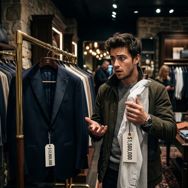 Hiệu ứng Mỏ neo (Anchoring Effect): Nghệ thuật bán cái áo 1 triệu bằng cách treo cạnh cái áo 12 triệu