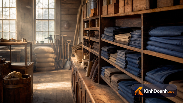 Levi Strauss: bán cuốc xẻng giữa cơn sốt vàng