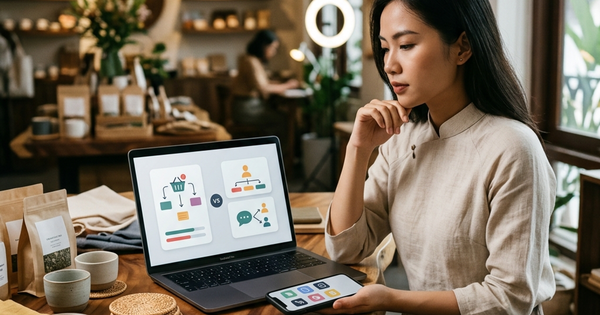 Ngày 11 mở shop online: chọn kênh bán đầu tiên để không bị phân tán