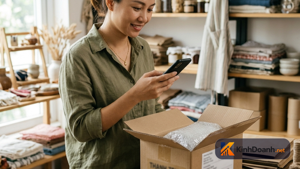 Ngày 21 mở shop online: xử lý đơn đầu tiên không bị rối