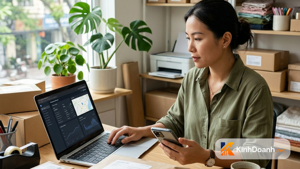 Ngày 22 mở shop online: theo dõi giao hàng và giảm hoàn