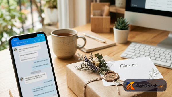Ngày 23 mở shop online: nhắn chăm sau mua để tăng niềm tin