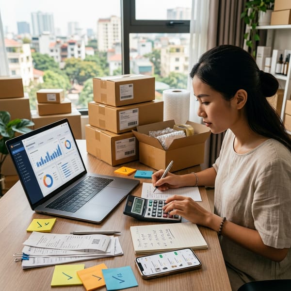 Phí sàn Shopee, TikTok Shop bị soi: seller nhỏ cần tính lại lời thật